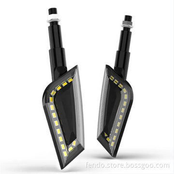 Normal Light 4-Color Daytime Running Light DC12V Motorcycle LED Turn Signal Indicator